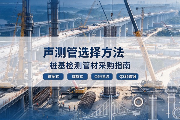南雄声测管选型标准