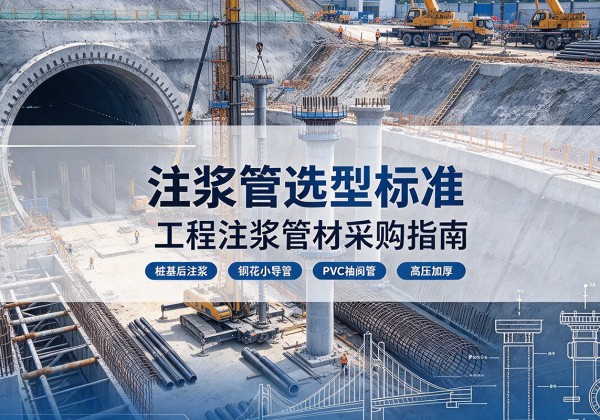 南雄注浆管选型标准